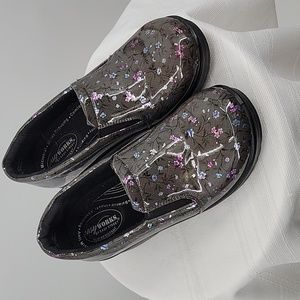 East Works by East Street Floral Slip-on Clogs, Size 9M